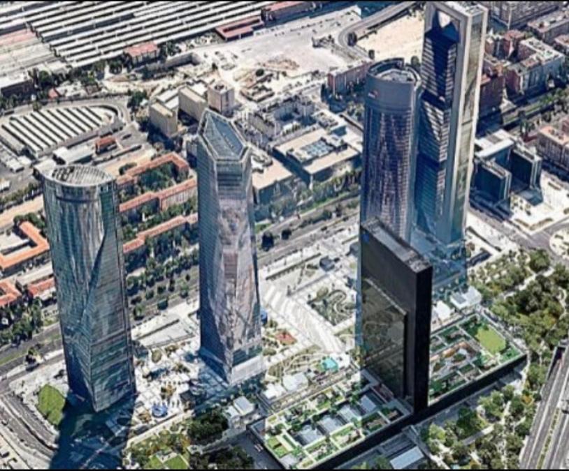 מלון מדריד De Frente A 4 Torres, Habitacion Con Bano מראה חיצוני תמונה